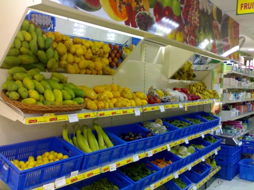 Fruits And Vegetable Racks