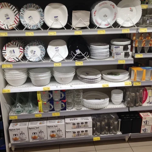 Crockery Display Rack